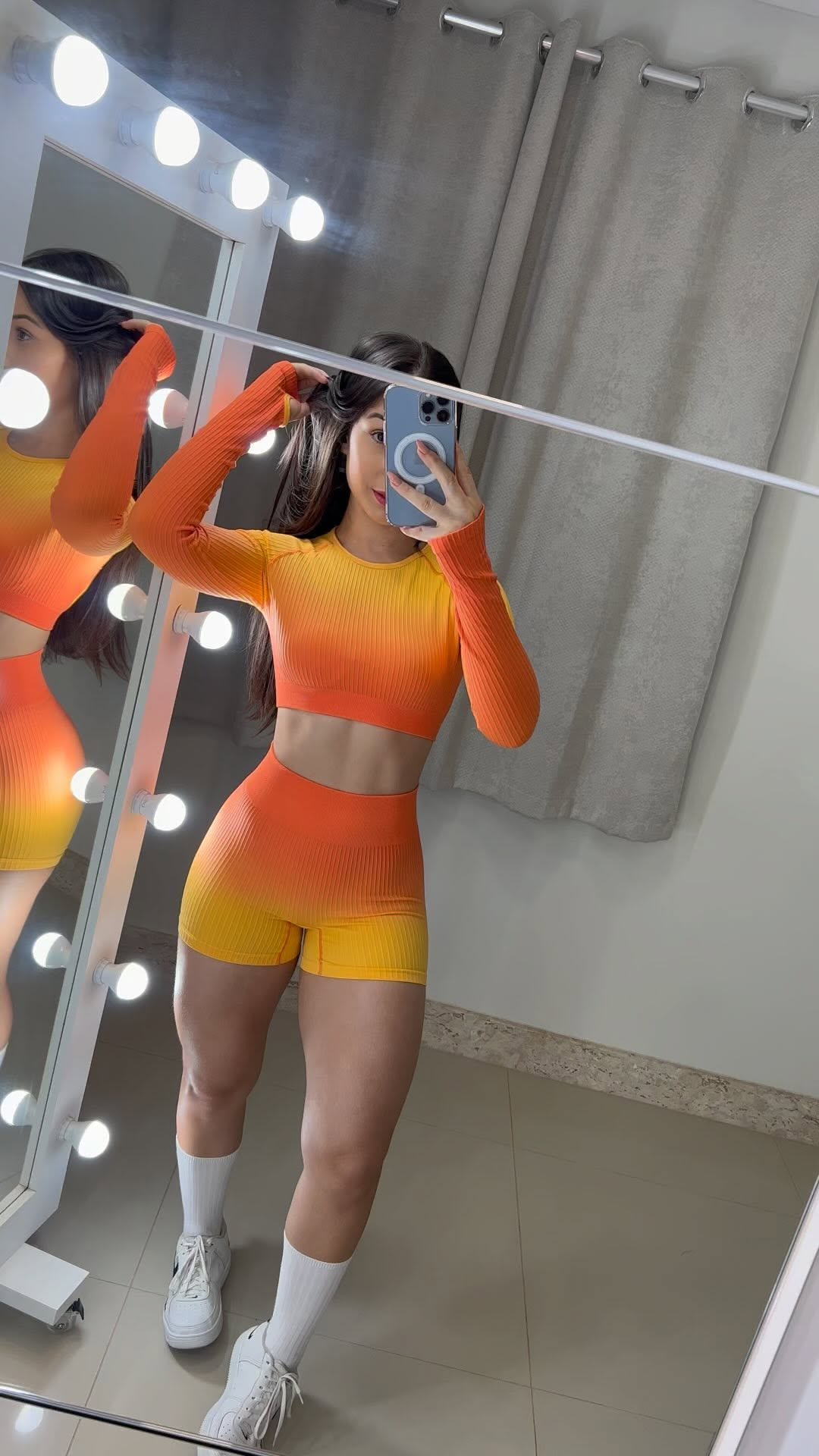 Conjunto Fitness Sunset Seamless